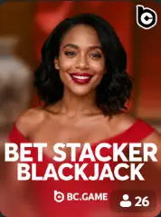Bet Stacker Blackjack BC Game España game cover