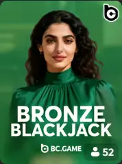 Bronze Blackjack BC Game España game cover