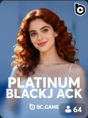 Platinum Blackjack BC Game España game cover