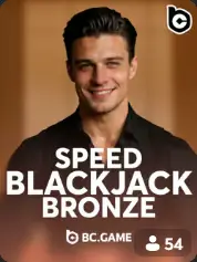 Speed Blackjack Bronze BC Game España game cover