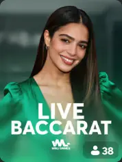Live Baccarat BC Game España game cover